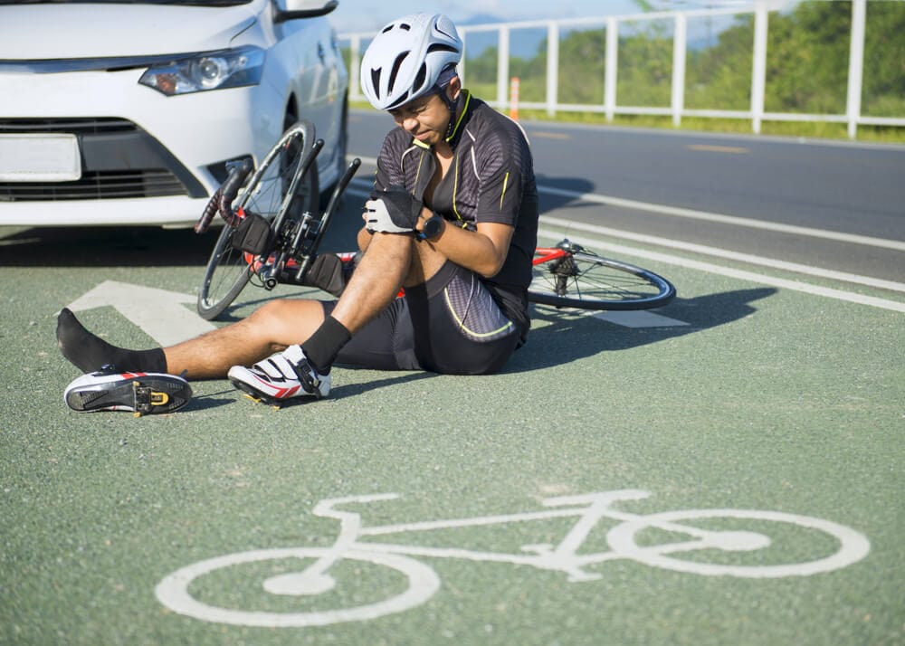 Image of a man holding his knee. Getting injured in a biking accident can be a traumatic experience. Dealing with the physical pain, emotional distress, and financial burden can be overwhelming. Finding the right legal representation to fight for your rights and get the compensation you deserve is crucial. Insurance companies often try to downplay your injuries or offer inadequate settlements, leaving you feeling helpless and betrayed. Without expert legal assistance, you may risk losing out on the compensation that can help cover medical expenses, lost wages, and other damages caused by the accident. Gurvis Personal Injury Lawyers are here to fight for bikers like you. Our experienced team specializes in personal injury cases and understands the unique challenges faced by accident victims. We will diligently investigate your case, gather evidence, negotiate with insurance companies, and if necessary, take your case to court to ensure that you receive the maximum compensation you deserve for your pain and suffering. Don't let the insurance companies take advantage of you. Contact Gurvis Personal Injury Lawyers today and let us protect your rights so that you can focus on healing while we handle all legal matters on your behalf.